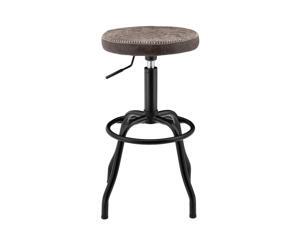 Ergode Eaton PU Leather Gaslift Backless Swivel Bar Stool Ergode Eaton PU Leather Gaslift Backless Swivel Bar Stool
