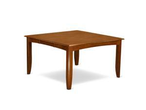 PFPO5-SBR-C 5 Pc Dining room set for 4-Square Dining Table with Leaf and 4 Dining Chairs PFPO5-SBR-C 5 Pc Dining room set for 4-Square Dining Table with Leaf and 4 Dining Chairs