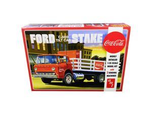 Skill 3 Model Kit Kenworth Conventional W-925 Tractor Truck Coca