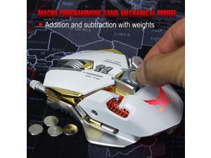 Professional Gaming Mause Mechanical Mouse RGB 3200DPI 7 Buttons USB Wired black Professional Gaming Mause Mechanical Mouse RGB 3200DPI 7 Buttons USB Wired black