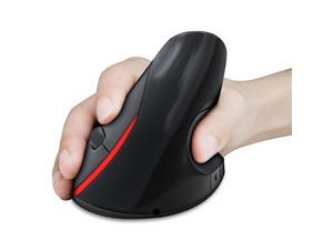 2.4G 2400dpi Wireless Vertical Mouse Healthy Ergonomic gray 2.4G 2400dpi Wireless Vertical Mouse Healthy Ergonomic gray