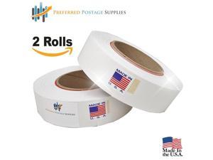 Preferred Postage Supplies USPS APPROVED Extra Large 613-H Connect Tape for Pitney Bowes Connect Series (2 Rolls) SendPro P/Connect+ Series
