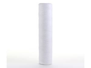 Hydronix SWC-45-2001 Sediment String Wound Water Filter Cartridge Universal Whole House, Commercial 4.5 x 20 - 1 micron