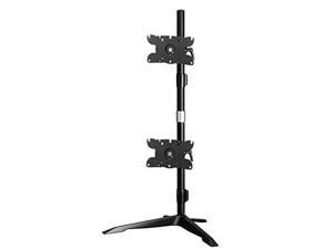 Dual Monitor Stand Vertical Mount Max 32" Monitors