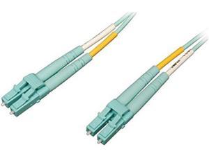 Tripp Lite N820-25M-OM4 10 Gb/100 Gb Duplex Multimode 50/125 OM4 LSZH Fiber Patch Cable (LC/LC), Aqua, 25 m 82 ft. (N820-25M-OM4) Tripp Lite N820-25M-OM4 10 Gb/100 Gb Duplex Multimode 50/125 OM4 LSZH Fiber Patch Cable (LC/LC), Aqua, 25 m 82 ft. (N820-25M-OM4)