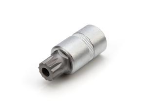 STEELMAN 95647 16mm 1/2-Inch Drive 12-Point Triple Square Tamper-Proof Transmission Drain Plug Bit Socket for VW/Audi/Porsche