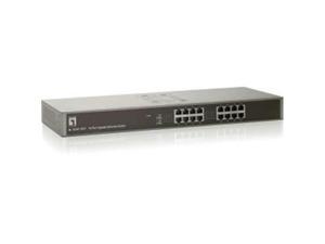 CP Tech-Level One GSW-1657 16 Port Ether 19 in. Rack Switch CP Tech-Level One GSW-1657 16 Port Ether 19 in. Rack Switch