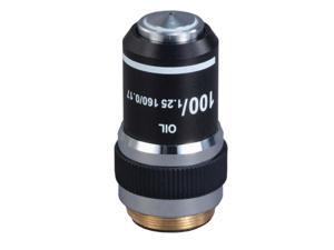 OMAX 100X (Oil, Spring) Achromatic Compound Microscope Objective Lens OMAX 100X (Oil, Spring) Achromatic Compound Microscope Objective Lens