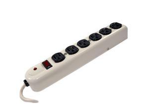 Weltron - Heavy Duty Metal Surge Protector 20 FT. (WSP-600F-20) Weltron - Heavy Duty Metal Surge Protector 20 FT. (WSP-600F-20)