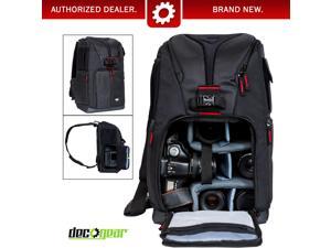 Deco Gear DSLR Camera Backpack Customizable Compartments for Cameras Lenses Accessories  15 Laptop Weather Protective Perfect for Canon Nikon  Sony Photographers Turns Into Sling Bag