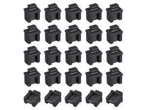 Silicone SFP Anti-Dust Stopper Cap Cover Black 20pcs Silicone SFP Anti-Dust Stopper Cap Cover Black 20pcs