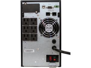 MINUTEMAN UPS EC1000LCD ECOMPASS SERIES: TRUE SINE WAVE, ONLINE UPS, TOWER FORMAT, 1000VA/900W, 120V, (6 MINUTEMAN UPS EC1000LCD ECOMPASS SERIES: TRUE SINE WAVE, ONLINE UPS, TOWER FORMAT, 1000VA/900W, 120V, (6