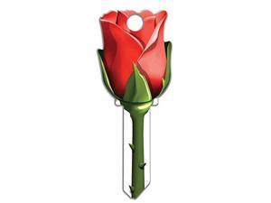 Lucky Line Key Shapes, ROSE, House Key Blank KW/11, 1 Key (B107K) Lucky Line Key Shapes, ROSE, House Key Blank KW/11, 1 Key (B107K)