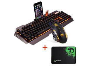 M398 Usb Backlit Ergonomic Gaming Keyboard + Gamer PC Mouse Sets + Mouse Pad M398 Usb Backlit Ergonomic Gaming Keyboard + Gamer PC Mouse Sets + Mouse Pad