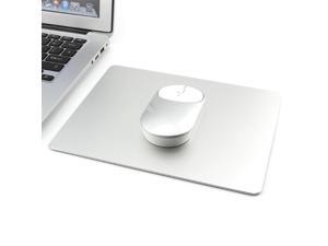 219*174mm Metal Aluminum Large Mouse Pad Gaming Mousepads Office Mats Silver Laptop Mousemats for Apple MackBook Pro