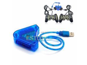 For PS2 PSII DDR Playstation to USB PC Adapter Converter N Z09 Drop ship