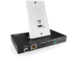 Comprehensive CHE-HDBTWP100K Pro AV/IT HDBaseT 4K60 18G Single Gang HDMI Wall Plate Extender Kit up to 230 ft. Comprehensive CHE-HDBTWP100K Pro AV/IT HDBaseT 4K60 18G Single Gang HDMI Wall Plate Extender Kit up to 230 ft.