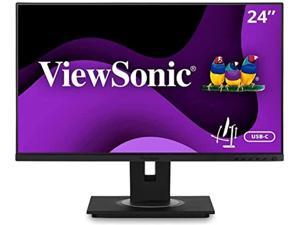ViewSonic VG2455 VS17528 23.8" 1920 x 1080 D-Sub, HDMI, DisplayPort Built-in Speakers IPS Monitor