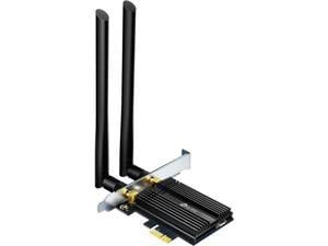 TP-Link WiFi 6 AX3000 PCIe WiFi Card for PC with Heat Sink (Archer TX50E), Bluetooth 5.0, 802.11AX Dual Band Wireless Adapter with MU-MIMO, Ultra-Low Latency