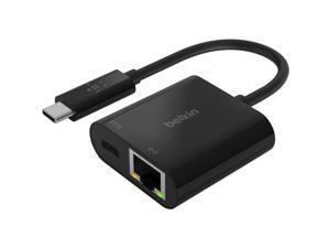 Belkin USB-C to Ethernet + Charge Adapter INC001BKBL Belkin USB-C to Ethernet + Charge Adapter INC001BKBL