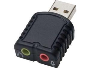 Syba Multimedia Usb 2.0 External Stereo Sound Adapter With Mic Input Syba Multimedia Usb 2.0 External Stereo Sound Adapter With Mic Input