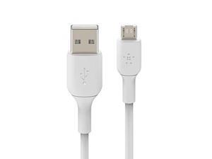 Belkin CAB005bt1MWH 3.3 ft. White BOOST CHARGE USB-A to Micro-USB Cable Belkin CAB005bt1MWH 3.3 ft. White BOOST CHARGE USB-A to Micro-USB Cable