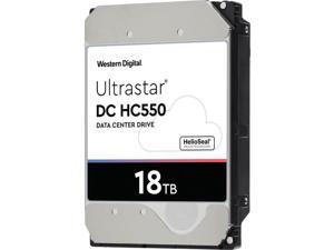 WD Ultrastar DC HC550 18TB Hard Drive 3.5" Internal 512MB 7200 RPM SAS 12Gb/s 512E SE P3 0F38353 (WUH721818AL5204)