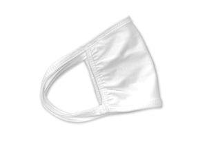 Cotton Face Mask with Antimicrobial Finish, White, 600/Carton 24444923 Cotton Face Mask with Antimicrobial Finish, White, 600/Carton 24444923