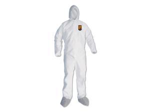 Kleenguard A45 Liquid/Particle Protection Coveralls 4XL White 25/CT 48977 Kleenguard A45 Liquid/Particle Protection Coveralls 4XL White 25/CT 48977