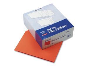 Pendaflex Colored End Tab Folders 2-Ply Straight Cut Tabs Letter Orange 100/Box Pendaflex Colored End Tab Folders 2-Ply Straight Cut Tabs Letter Orange 100/Box