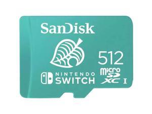 SanDisk 512GB UHSI Class 10 U3 microSDXC Memory Card for Nintendo Switch