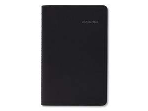 AT-A-GLANCE QuickNotes Weekly/Monthly Appointment Book 8.5 x 5.5 Black 2022
