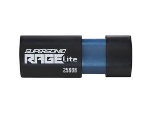 Patriot Memory Supersonic Rage Lite USB 3.2 Gen 1 Flash Drives 256GB PEF256GRLB32U