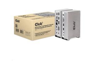 Club 3D CSV-1568 USB-C GEN2 Triple Display DP ALT Mode + Smart PD Charging Dock