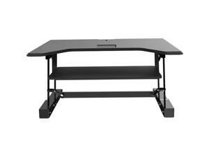 Amer Networks SIT-STAND DESK CONVERTER RISER KEYBOARD & MOUSE DECK