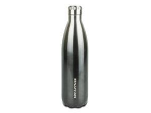NATHAN Double-Walled Stainless Steel BPA Free Water Bottle 25oz, Charcoal
