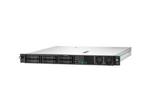 HPE ProLiant DL20 Gen10 Plus Rack Server with One Intel Xeon E-2314 Processor, 16 GB Memory, Four SFF Drive Bays and One 500W Redundant Power Supply