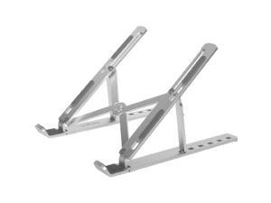 Targus Portable Ergonomic Laptop/Tablet Stand - Up to 15.6" Screen Support - Portable - Aluminum - Silver - AWE810GL