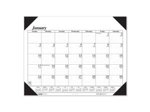2023 House of Doolittle Economy 22"" x 17"" Monthly Desk Pad Calendar White