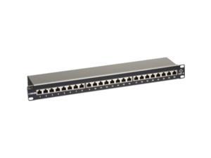 CAT5e Patch Panel with 24 Ports and 1 RMS - ICC