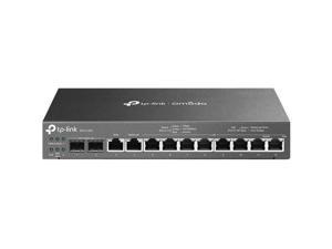 TPLink ER7212PC  Omada Router PoE Switch  Controller 3in1 Gigabit VPN Router  Up to 4 WAN  8 PoE LAN Port  110W  Fanless  Easy Installation  Load Balance