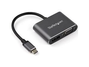 StarTech USB-C to DisplayPort or VGA Monitor Adapter CDP2DPVGA