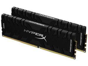HyperX Predator 64GB 2666MHz DDR4 CL15 DIMM (Kit of 2) XMP HX426C15PB3K2/64, Black