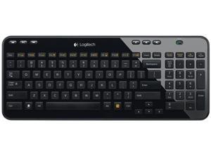 Logitech K360 Wireless USB Compact Full Desktop Keyboard Glossy Black Logitech K360 Wireless USB Compact Full Desktop Keyboard Glossy Black