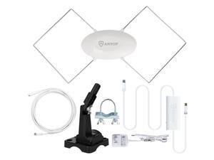 ANTOP Butterfly AT-408B Indoor Outdoor Amplified Digital Antenna ANTOP Butterfly AT-408B Indoor Outdoor Amplified Digital Antenna