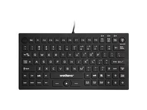 WETKEYS KBWKRC89PB-BK PRO-GRADE TRACK-POINTER KEYB WETKEYS KBWKRC89PB-BK PRO-GRADE TRACK-POINTER KEYB
