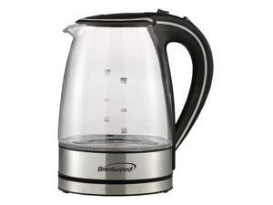 Borosilicate Glass Kettle Blk Borosilicate Glass Kettle Blk