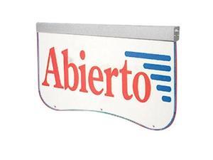 Actiontek Acrylic LED Sign Abierto Open in Spanish Bright Display Actiontek Acrylic LED Sign Abierto Open in Spanish Bright Display