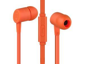 Maxell Solid 2 Earphones with Built-in Microphone, Blush Red Maxell Solid 2 Earphones with Built-in Microphone, Blush Red