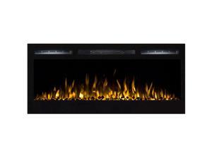 Regal Flame Lexington 35" Built-in Ventless Heater Recessed Wall Mounted Electric Fireplace - Pebble